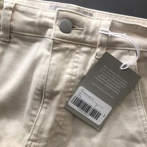 Everlane straight leg crop NWT